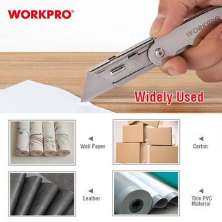 WORKPRO  มีดกรีดพับได้ รุ่น W011020