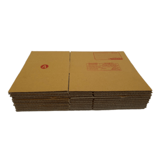 i-box OTP กล่องพัสดุ รุ่น 3PBA-10 ขนาด 14x20x6 ซม. สีน้ำตาล (10 ใบ/ชิ้น)