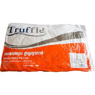 TRUFFLE หมอนหนุนสูญญากาศ รุ่น Firm ขนาด 19x29นิ้ว(เส้นใย1000กรัม) สีขาว