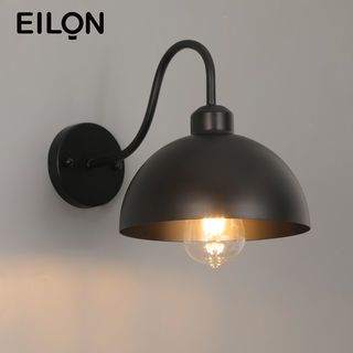 EILON โคมไฟผนังลอฟท์ รองรับกำลังไฟ 40 W รุ่น EGBD-WG6603B สีดํา ขั้ว E27