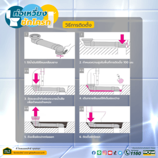 Verno ท่อเยื้องชักโครก ยาว15-30 ซม. รุ่น PO5S