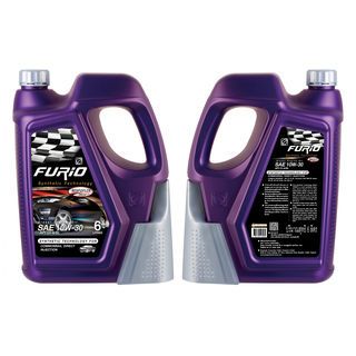 น้ำมันหล่อลื่นเทคโนโลยีดีเซลกึ่งสังเคราะห์คุณภาพสูง เกรดรวม FURIO SYN TECHDIESEL CI-4/SL 10W30 4/6+1 bangchak