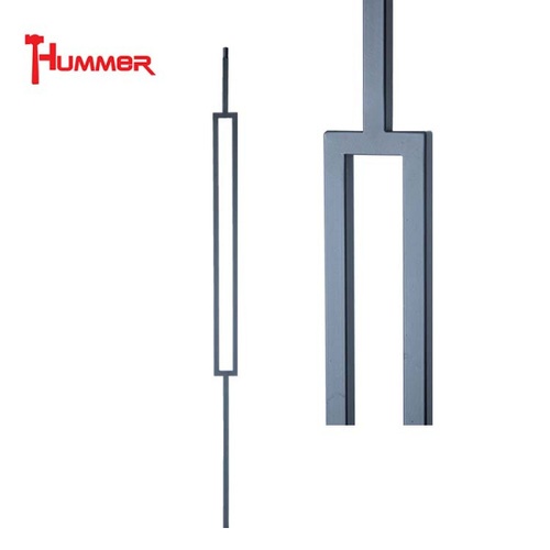 HUMMER เหล็กดัดราวระเบียงแบบสี่เหลี่ยม ขนาด 12.7x12.7mm รุ่น TLSH20