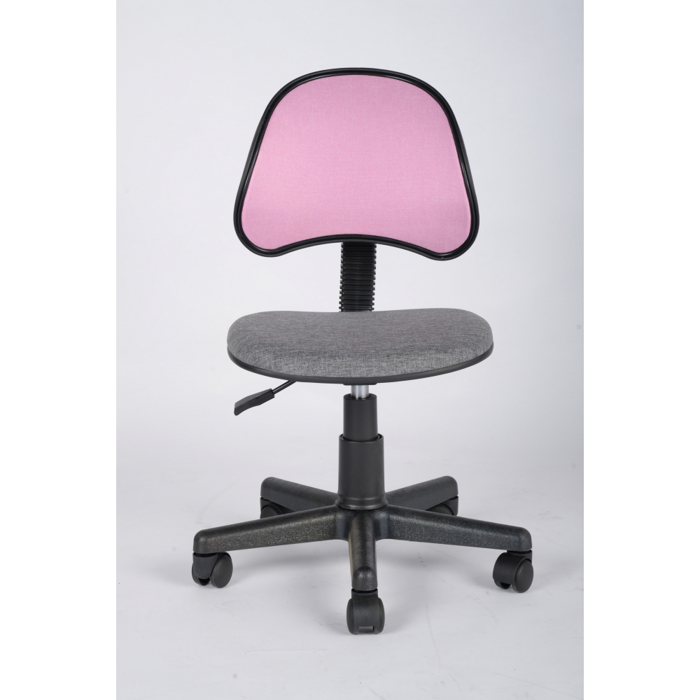 SMITH เก้าอี้สำนักงาน รุ่น KARIN ขนาด 40x48x80ซม. สีชมพู-เทา