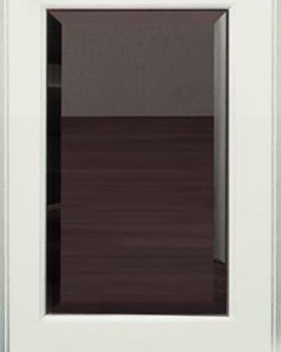 KITZCHO บานกระจกตกแต่ง KMR-AS-BM-7340X-WH สีขาว