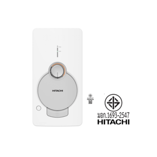 HITACHI เครื่องทำน้ำอุ่น 4800 วัตต์ รุ่น HES48G สีขาว