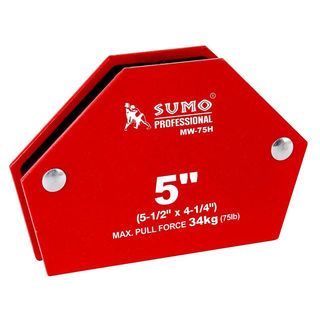 SUMO แม่เหล็กฉาก 6 เหลี่ยม รุ่น MW-75H ขนาด 5 1/2 x 4 1/4