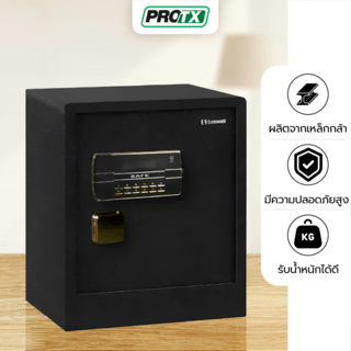 PROTX ตู้เซฟกันขโมยดิจิตอล รุ่น BGX-A/D 35BLK ขนาด 32x37.50x35 ซม. สีดำ น้ำหนัก 13 KG