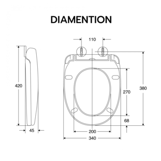 Verno ฝารองนั่งโถสุขภัณฑ์ V shape รุ่น 2021