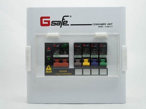 G-Safe ตู้คอนซูมเมอร์สำเร็จ 4 ช่อง 63A