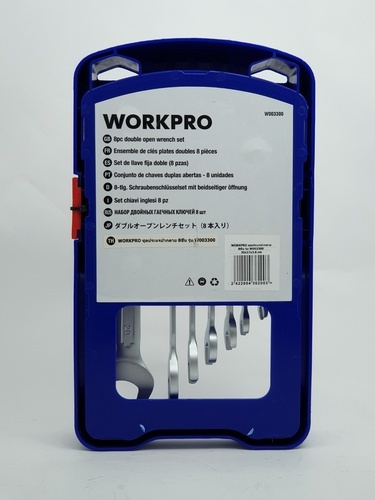 WORKPRO  ชุดประแจปากตาย 8ชิ้น รุ่น W003300