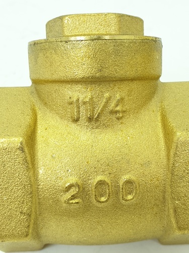 VAVO เช็ควาล์วสวิงทองเหลือง 1.1/4 รุ่น YF-4055