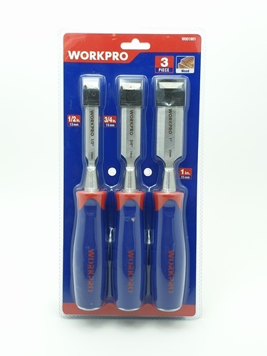 WORKPRO ชุดสิ่วด้ามพลาสติก รุ่น W001801