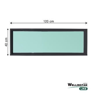 WELLINGTAN (LIKE) ช่องแสงอะลูมิเนียม 120 x 40 ซม. สีดำ