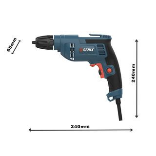 SENIX สว่านไฟฟ้า 10มม. 450วัตต์ รุ่น PDDE4.5-M-EU