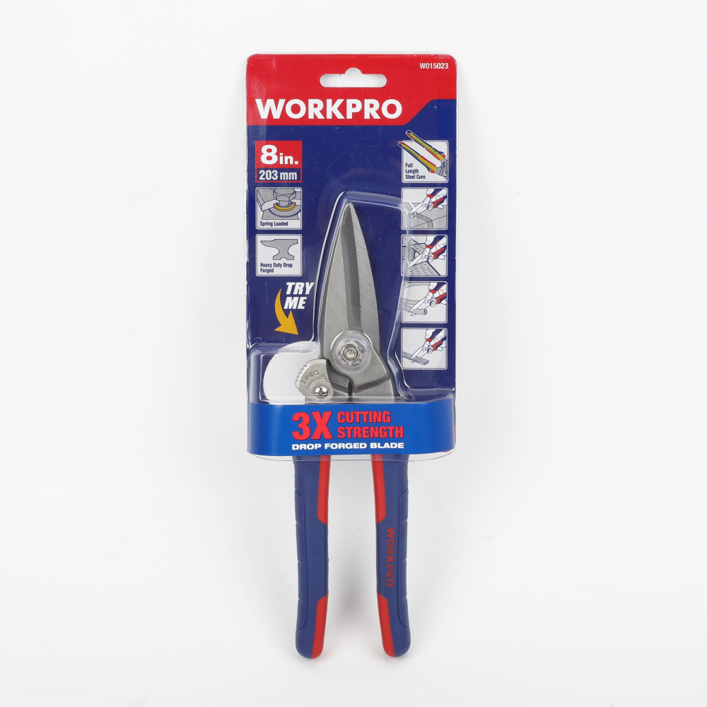 WORKPRO กรรไกรตัดเหล็กซีไลน์ รุ่น W015023