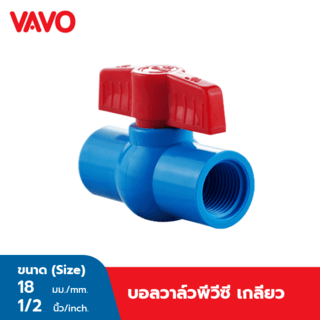 ក្បាលរ៉ូប៊ីនេ PVC បែបមានមួលក្នុង​ 1/2