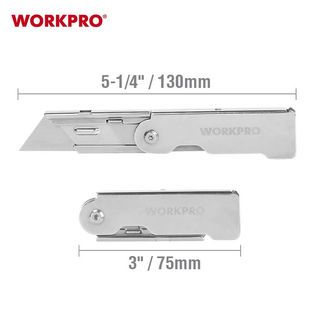 WORKPRO  มีดกรีดพับได้ รุ่น W011020