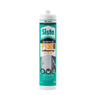 SISTA อะคริลิคยาแนวสีไม้ F130 280 ml. สีดำ