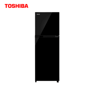 TOSHIBA ตู้เย็น 2 ประตู ขนาด 8.2 คิว GR-A28KU(UK) สีดำ