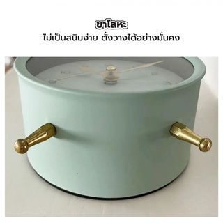 COZY นาฬิกาปลุก รุ่น MIA-GR ขนาด 9.7x13.5x5.4ซม.สีเขียว