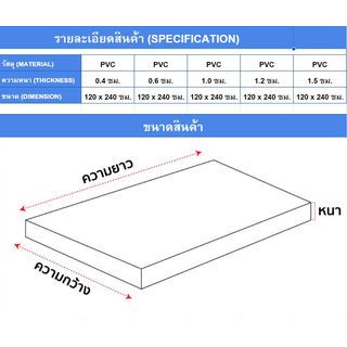 LISSE แผ่นพลาสวูดเรียบ KC-104 120*240*1.2 ซม.สีขาว