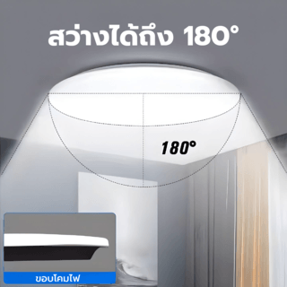 EILON โคมไฟเพดาน รุ่นMVY4003-CCT-24 24W ปรับได้ 3 แสง