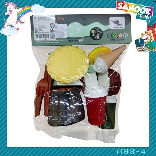 TOYS ชุดขนมหวาน #A88-4 (23x7.5x30 ซม.) คละสี