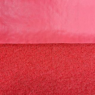 GRAFFE พรมดักฝุ่น PVC พื้นหลังเรียบ รุ่น CMB12-1215RED ขนาด 122x150x1.2 ซม. สีแดง