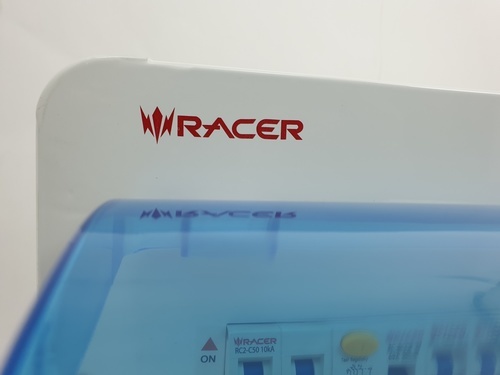 RACER ตู้คอนซูเมอร์เซ็ทสำเร็จ 8 ช่อง 63A รุ่น RCCU-R มีกันดูด