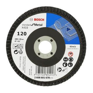 BOSCH กระดาษทรายซ้อนหลังแข็ง 4 P120