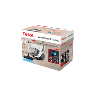 TEFAL เครื่องดูดฝุ่นแบบกล่องไร้ถุงเก็บฝุ่น 2100 วัตต์ รุ่น TW2947EA สีขาว