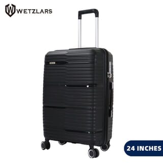 WETZLARS KERVYN-02 กระเป๋าเดินทาง 24 นิ้ว ขนาด 60x42x25 ซม. สีดำ