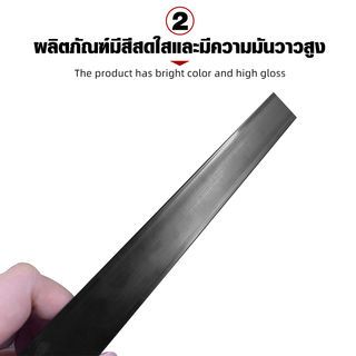 MAC สามเหลี่ยมลบมุม PVC 25 มม.x 2m. รุ่น LGW132-3 สีดำ