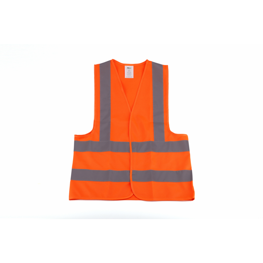 Protx เสื้อจราจรสะท้อนแสง 3แถบ ขนาดM รุ่น1ZC-006-M สีส้ม