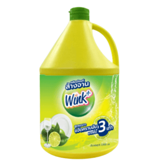 WinkPlus น้ำยาล้างจาน สูตรมะนาว ขนาด 3500 ml.