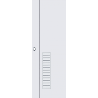 ECO-DOOR  ประตูยูพีวีซี เอ็กซ์ทรูชั่น  รุ่น XG3 ภายใน ขนาด 70x200 ซม. สีขาว (เจาะลูกบิด)