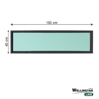 WELLINGTAN (LIKE) ช่องแสงอะลูมิเนียม 150 x 40 ซม. สีดำ