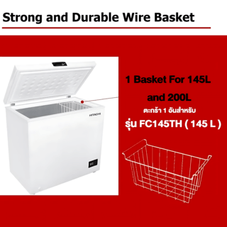 HITACHI ตู้เเช่แข็ง 5Q 145 ลิตร รุ่น F-C145TH1