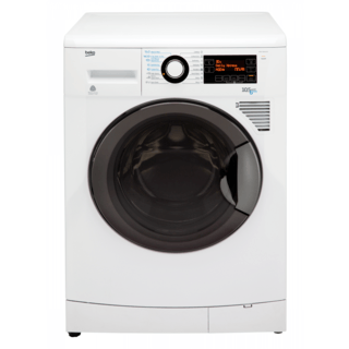 BEKO เครื่องซักผ้า/อบผ้าฝาหน้า 10.5/6 กก. WDA1056143H สีขาว