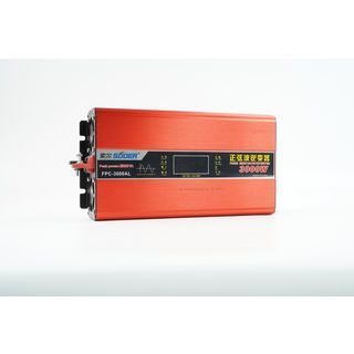 SUOER  เครื่องแปลงไฟ  Pure sine wave  Inverter 12V รุ่น FPC-3000W/A