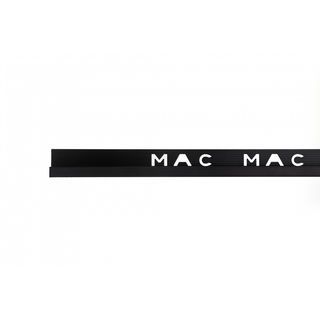 MAC คิ้วอลูมิเนียม แบบเหลี่ยม ขนาด 12 มม. ยาว 2 เมตร. รุ่น2DDY042 สีดำ