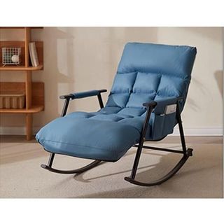 PULITO เก้าอี้โยก รุ่น EIKO ขนาด 60×140×56ซม. สีน้ำเงิน