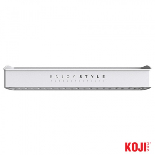 KOJI DIY ถาดวางของติดผนัง รุ่น 2JYS040-WH ขนาด 10.5x40.5x7 cm. สีขาว