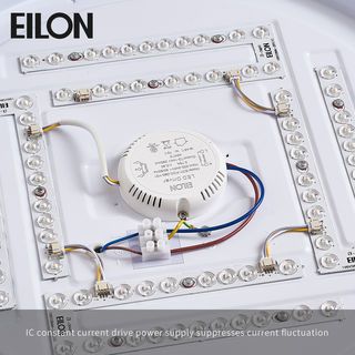 EILON โคมไฟเพดานอะครีลิคทรงกลม 72W ปรับได้ 3แสง รุ่นXDD2031/500 สีขาว