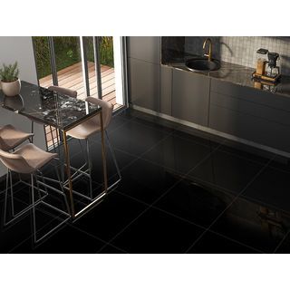 MARBELLA 60x60 กระเบื้องพอร์ซเลน รุ่น King black B1 (4P)