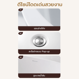 อ่างอาบน้ำตั้งลอยอะครีลิก รุ่น โซระ H5207 ขนาด 75x170x58 ซม.