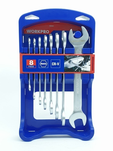 WORKPRO  ชุดประแจปากตาย 8ชิ้น รุ่น W003300