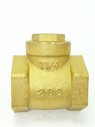 VAVO เช็ควาล์วสวิงทองเหลือง 1.1/4   รุ่น YF-4055