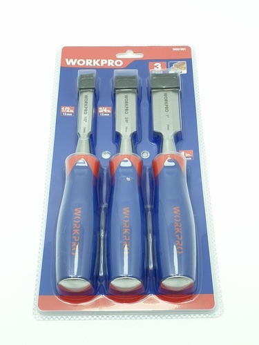 WORKPRO ชุดสิ่วด้ามพลาสติก รุ่น W001801